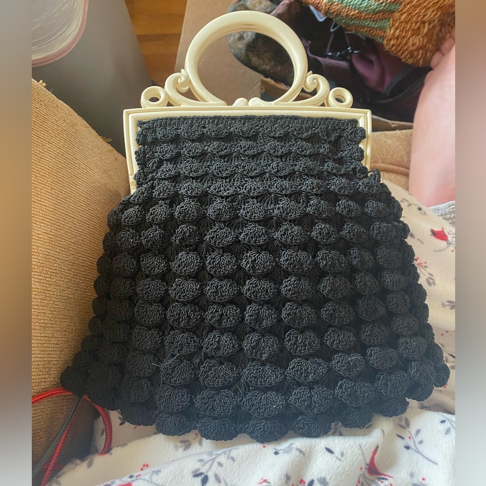 Vintage crochet bag from the 1930-1940’s